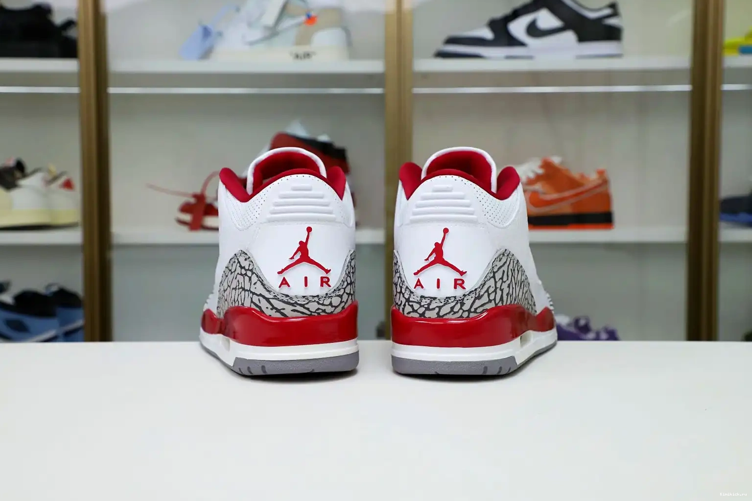 3 Cardinal  Jordan Red(CT8532-126） Kimikick Air Retro 0605